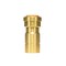 Quickfitting 1in CTS x 3/4in Push-to-Connect Brass Push Reducer Coupling Fitting LF8238R - alternate 2